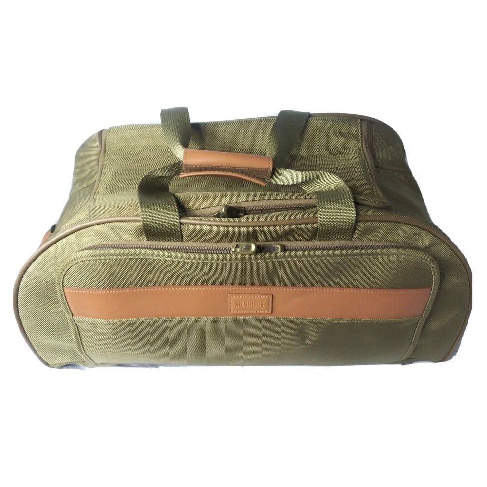 Hartmann Luggage Duffle Bag 21 inch Carry-On Ballistic Nylon Leather Trim